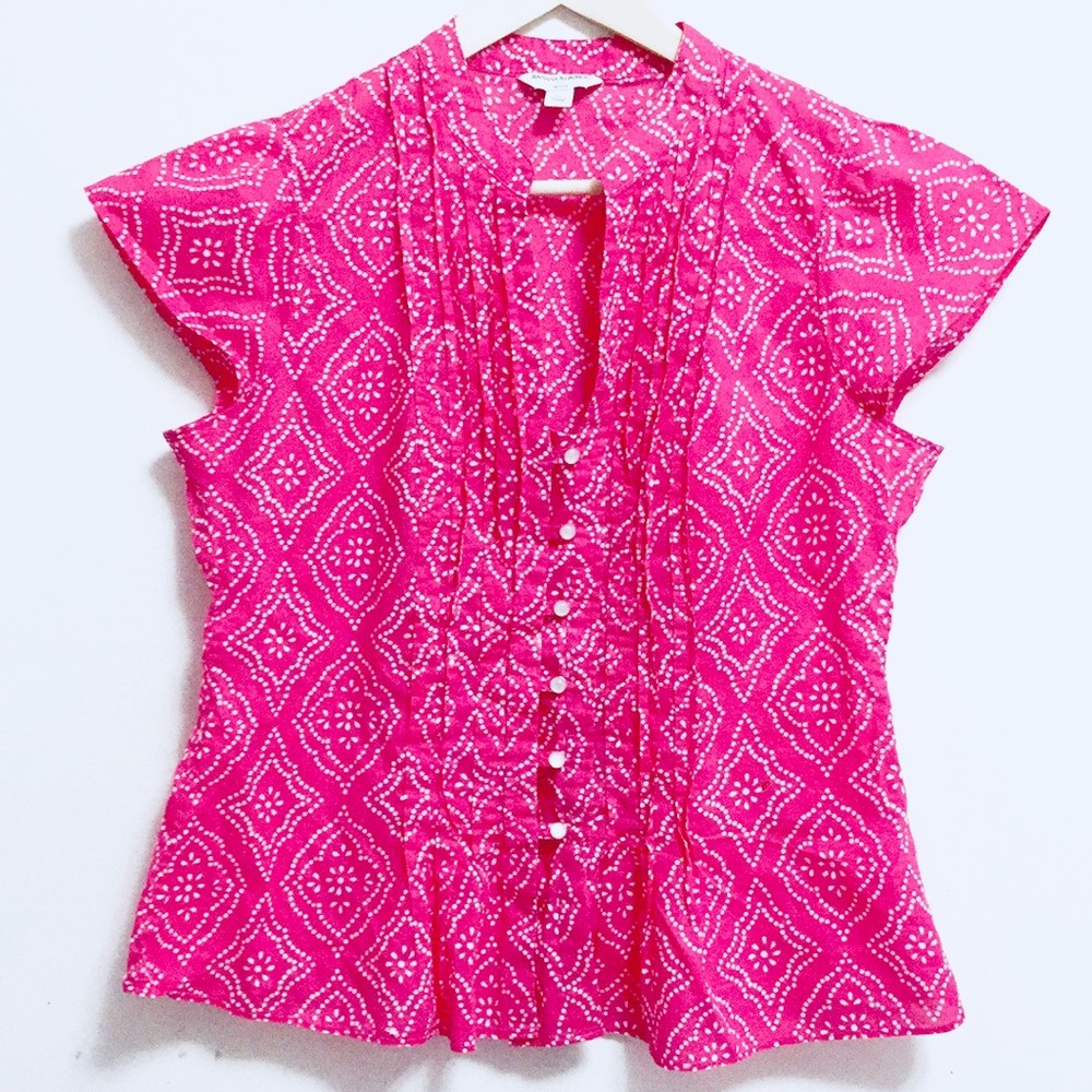 3 for 25$ Banana Republic Pink Mandala Top (PL)